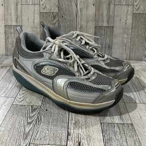 Shape ups women’s blue gray sneaker shoes size 7
